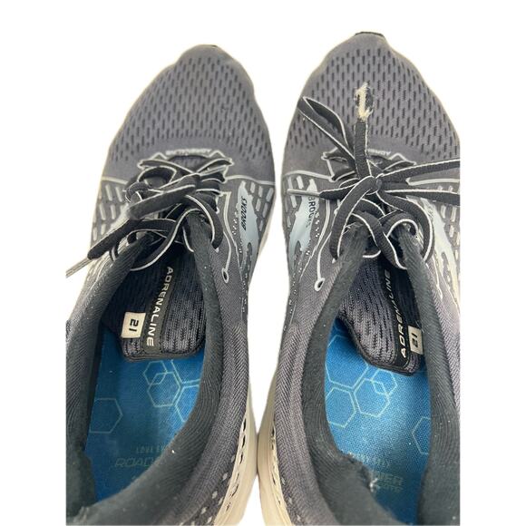 Brooks Adrenaline GTS 21 2E Wide Black Mens 11.5 Wide - Picture 7 of 8